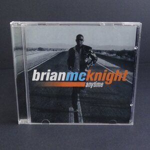 BRIAN McKNIGHT ~ Anytime ~ CD Disc & LYRICS ~ Like NEW
